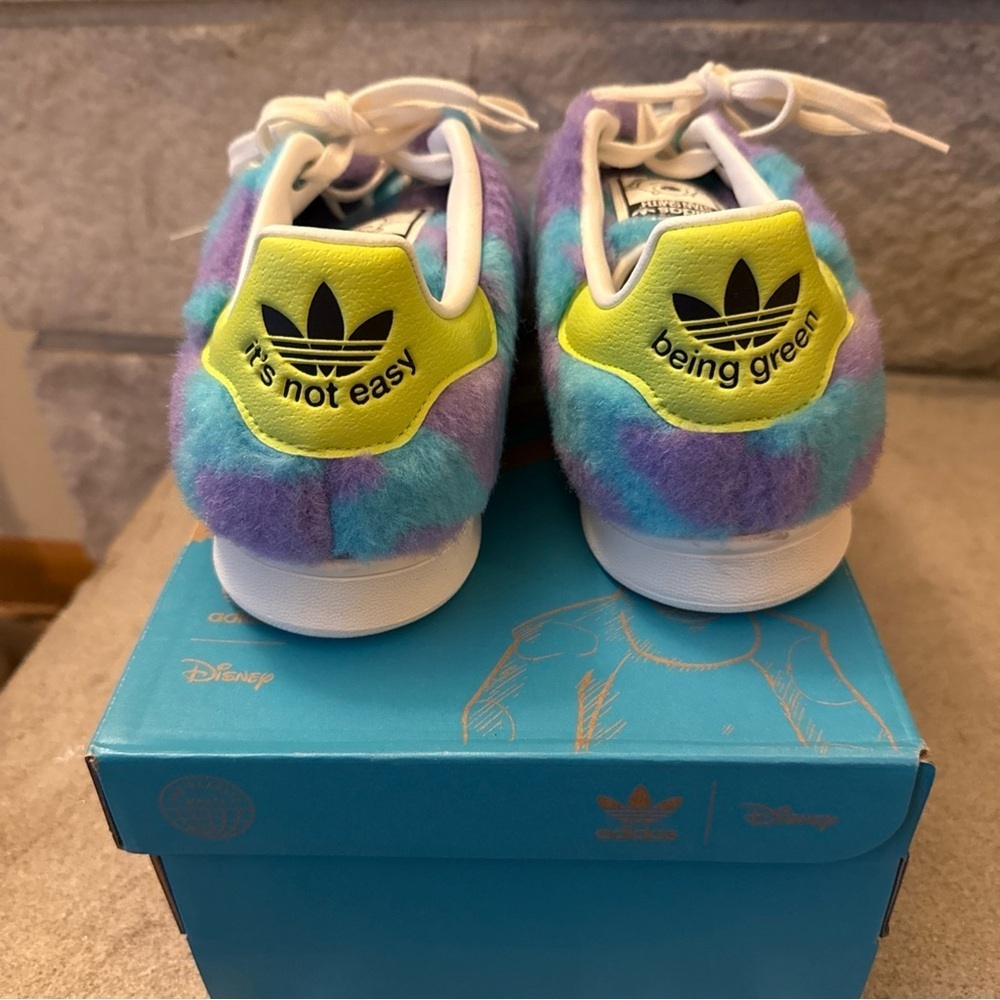 Adidas Stan Smith x Monsters Inc Mike Sulley Men’s Size 10 GZ5990 - Picture 5 of 9
